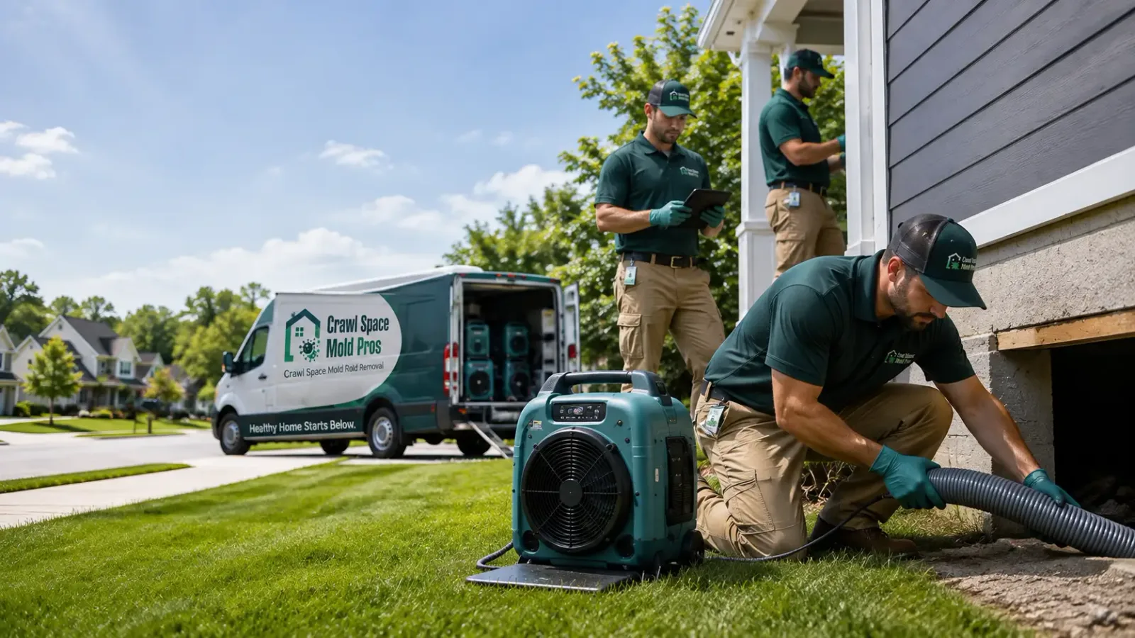 Crawl Space Mold Removal in Glendale, RI